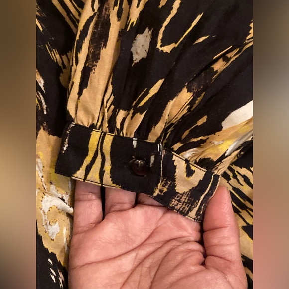 TOPSHOP 100% Cotton Oversized Cropped Blouse. Size 6. - Picture 6 of 15